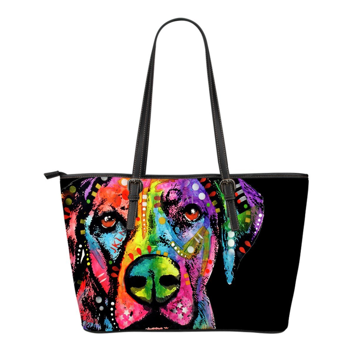 Rhodesian Ridgeback Small Leather Tote Bag