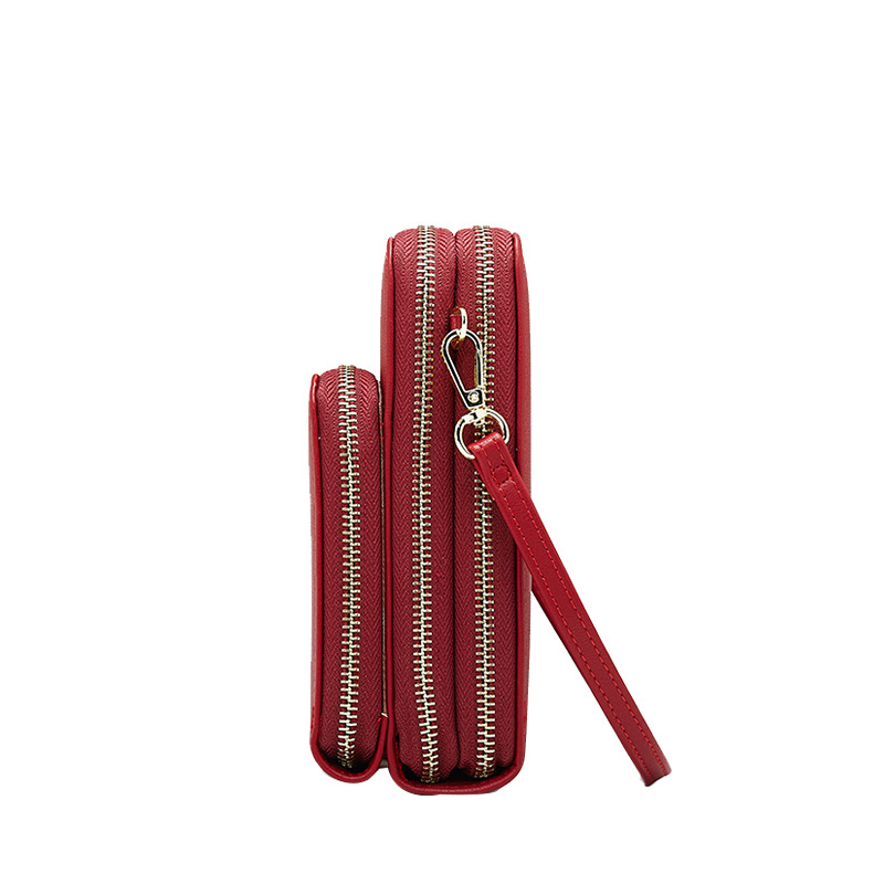 Women Leather Clutch Card Phone Bag Girl Crossbody Shoulder Travel Tote Handbag