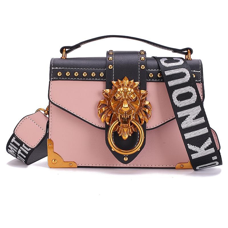 Metal Lion Head Handbags