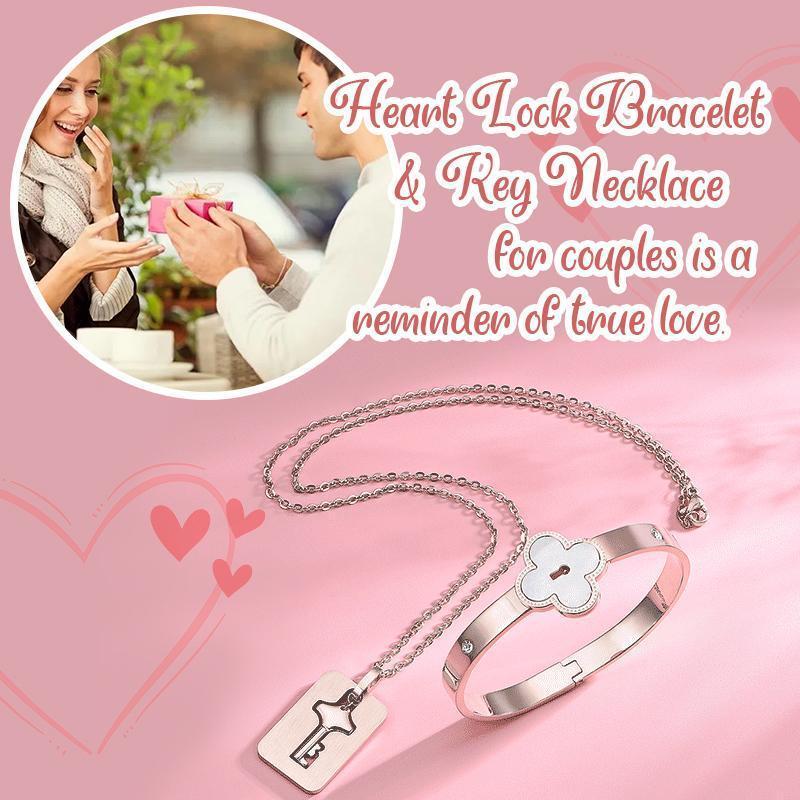 Love and Lock Couple Jewelry Set