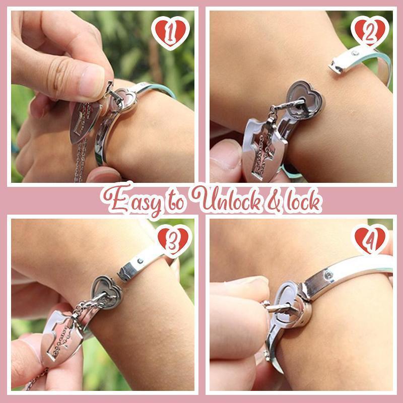 Love and Lock Couple Jewelry Set