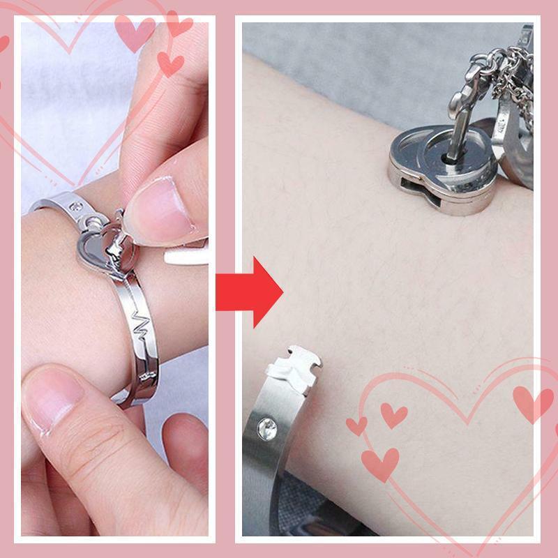 Love and Lock Couple Jewelry Set