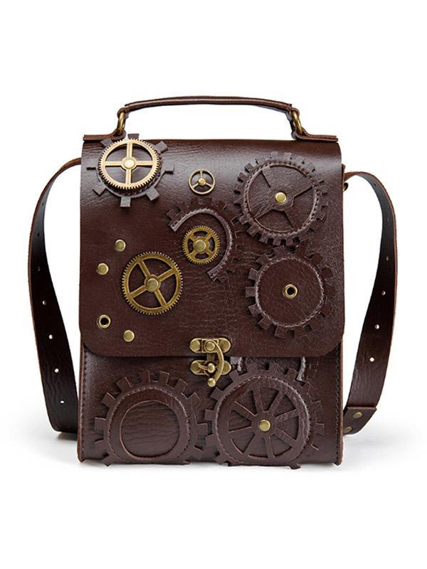 Women's Vintage Punk Shoulder Crossbody Bag