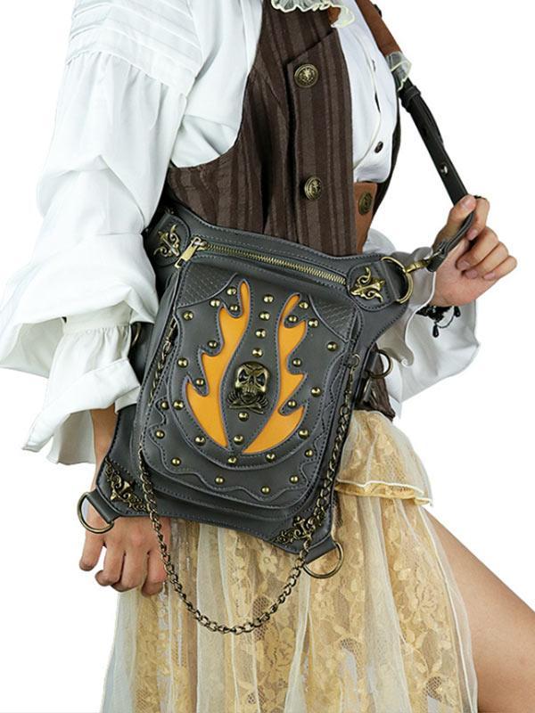 Women's Retro Multifunctional Riding Shoulder Crossbody Bag