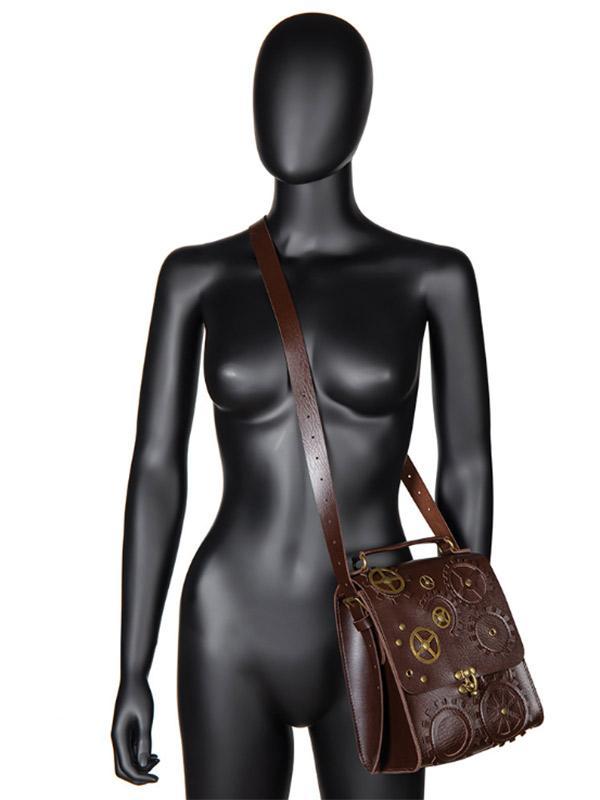 Women's Vintage Punk Shoulder Crossbody Bag