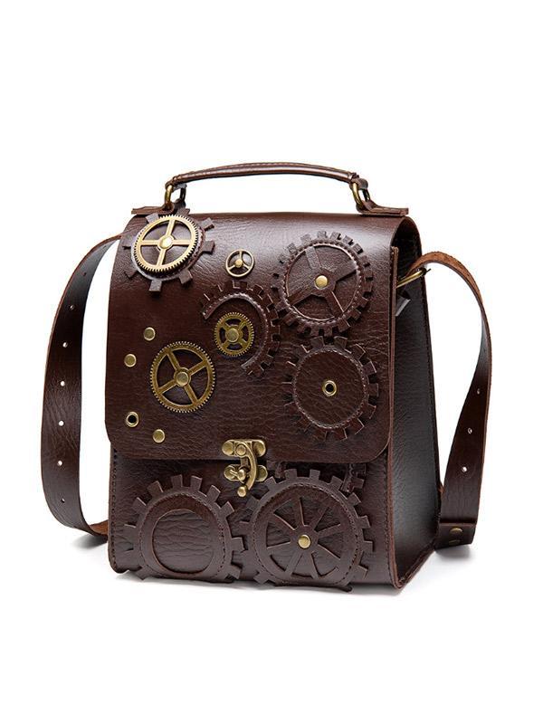 Women's Vintage Punk Shoulder Crossbody Bag