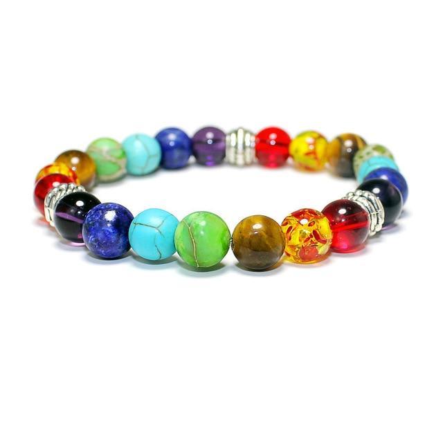 7 Chakra Reiki Healing Heart Bracelet