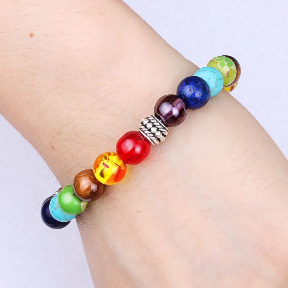 7 Chakra Reiki Healing Heart Bracelet