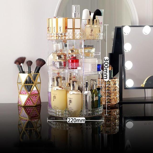 1 360 Rotating Makeup Organizer