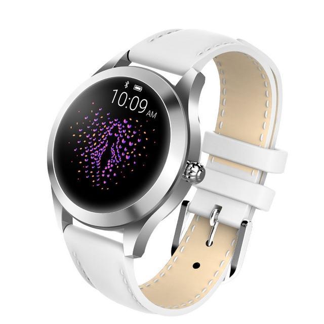 KW10 band IP68 Waterproof Smart Watch Women Lovely Bracelet Heart Rate Monitor Sleep Monitoring Smartwatch Connect IOS Android