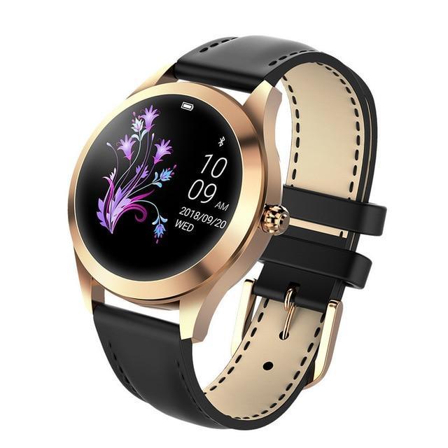 KW10 band IP68 Waterproof Smart Watch Women Lovely Bracelet Heart Rate Monitor Sleep Monitoring Smartwatch Connect IOS Android