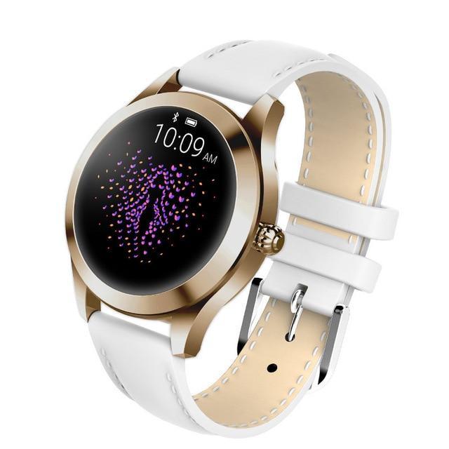 KW10 band IP68 Waterproof Smart Watch Women Lovely Bracelet Heart Rate Monitor Sleep Monitoring Smartwatch Connect IOS Android