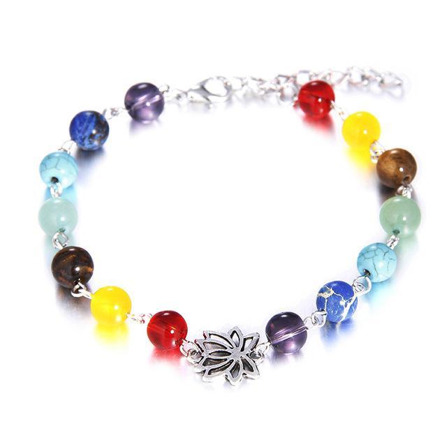 7 Chakra Reiki Healing Heart Bracelet