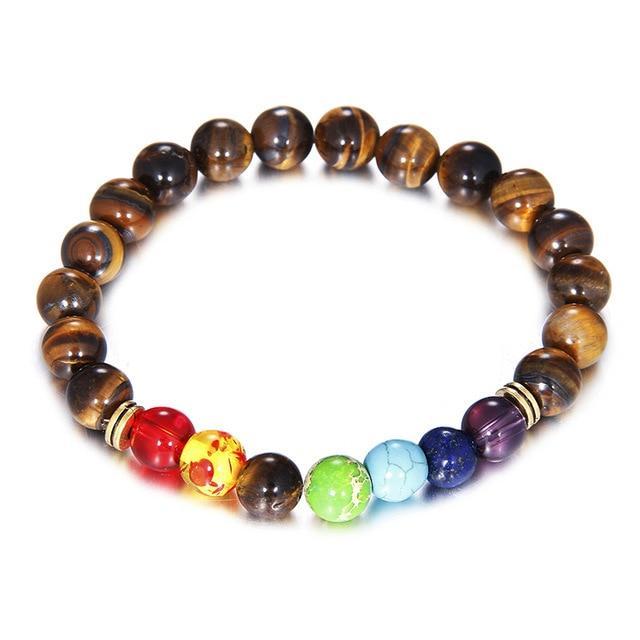 7 Chakra Reiki Healing Heart Bracelet