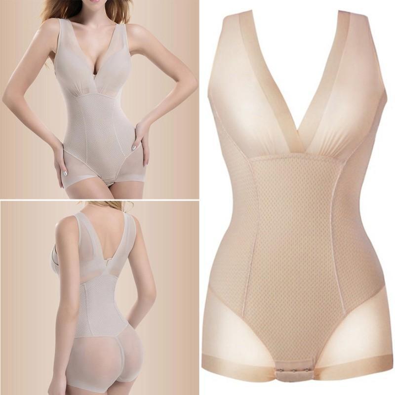 Women's Slimming Tummy Full Body Shaper Bodysuits (Size L-XXL)